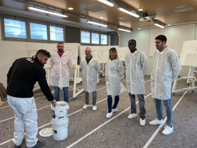 San Marco Ausbildung in neuen Dekorationstechniken 2023.